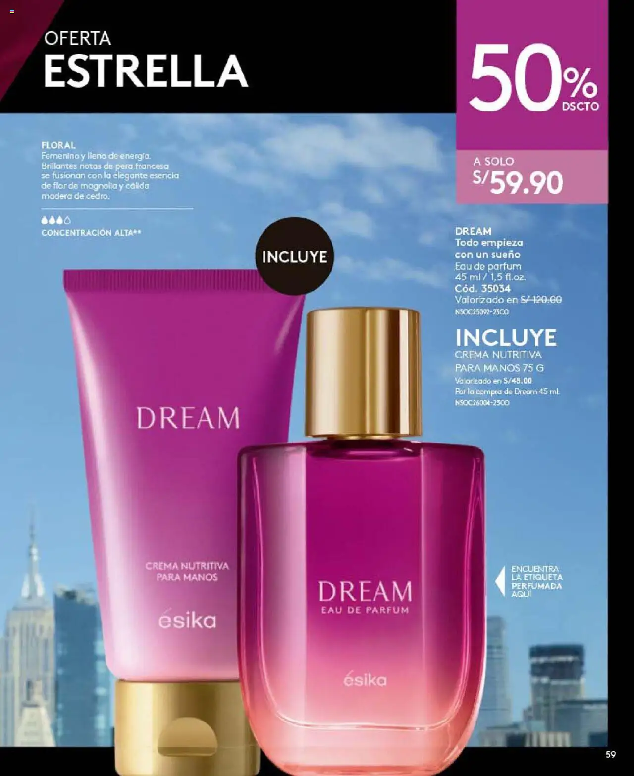 Catálogo Ésika válido desde 25.08.2025 | Página: 59 | Productos: Crema