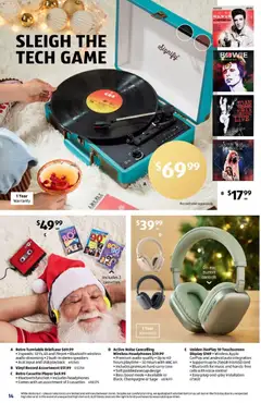 Preview of Catalogue Aldi - valid from 10.12.2025 | Page: 14 | Products: Audio, Player, Case, Usb
