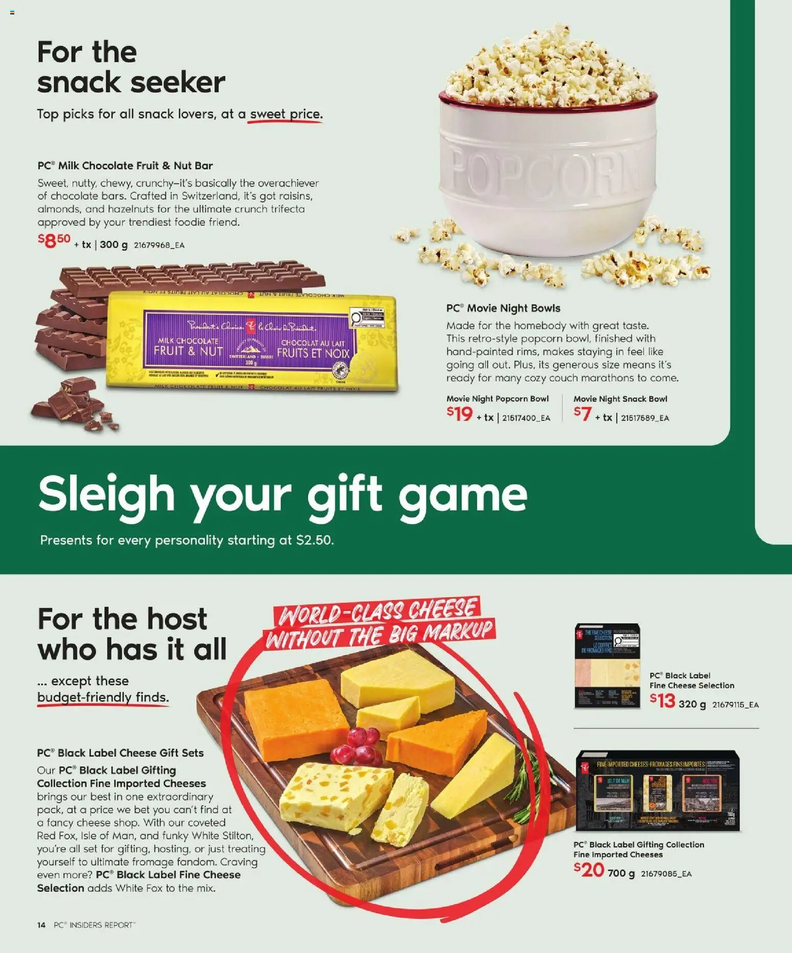 Provigo flyer valid from 30.10.2025 | Page: 9 | Products: Game, Couch, Milk, Cheese
