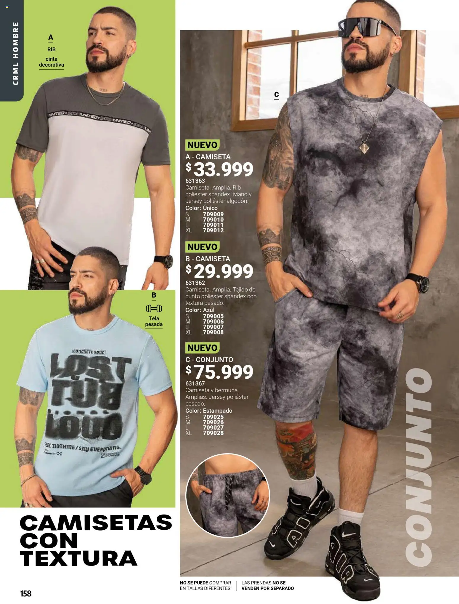 Carmel revista - valida desde el 01.06.2026 | Página: 158 | Productos: Camiseta, Cinta, Conjunto