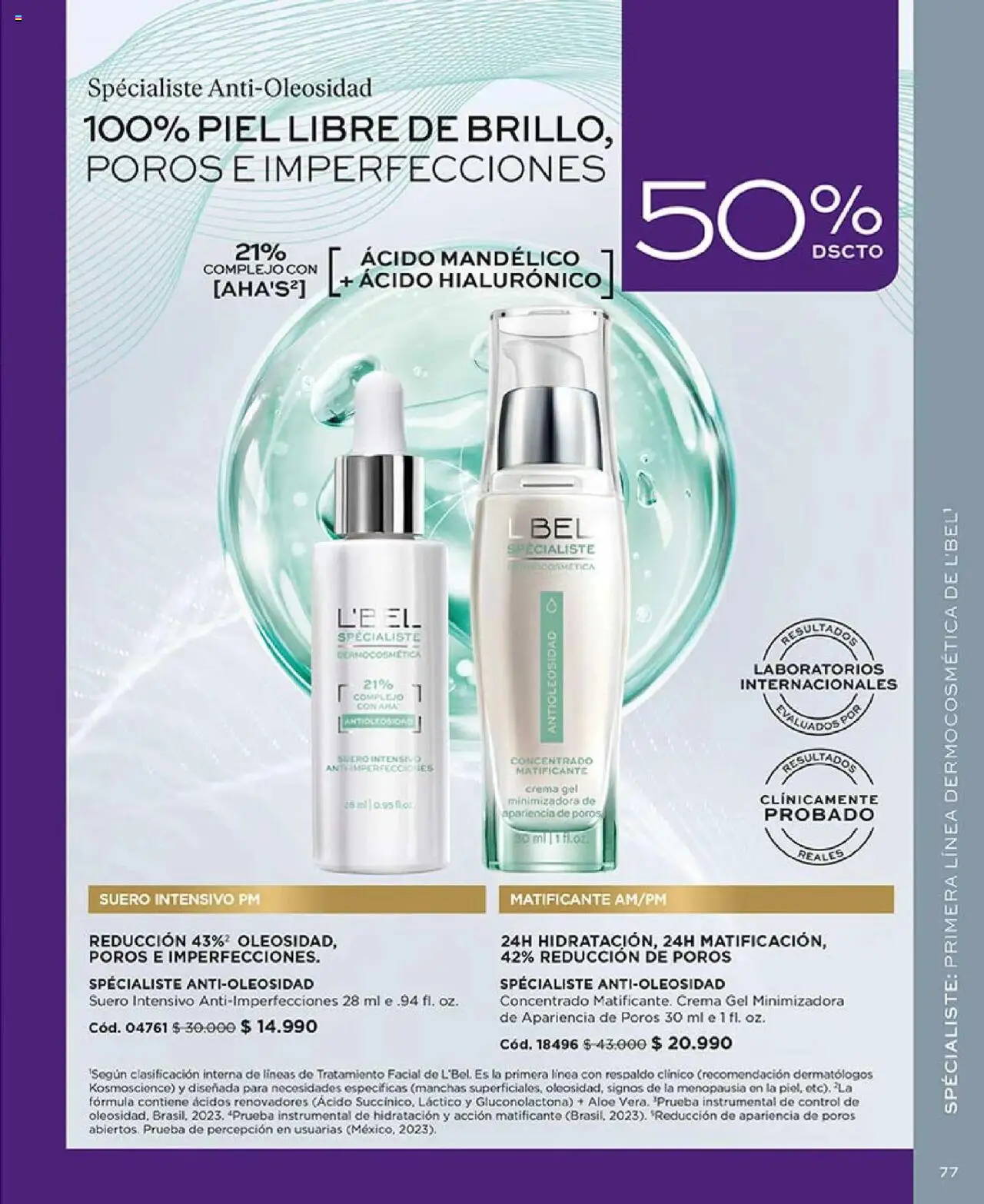 Catálogo L'Bel Campaña 14 │ válido desde el 31.08.2025 | Página: 77 | Productos: Crema