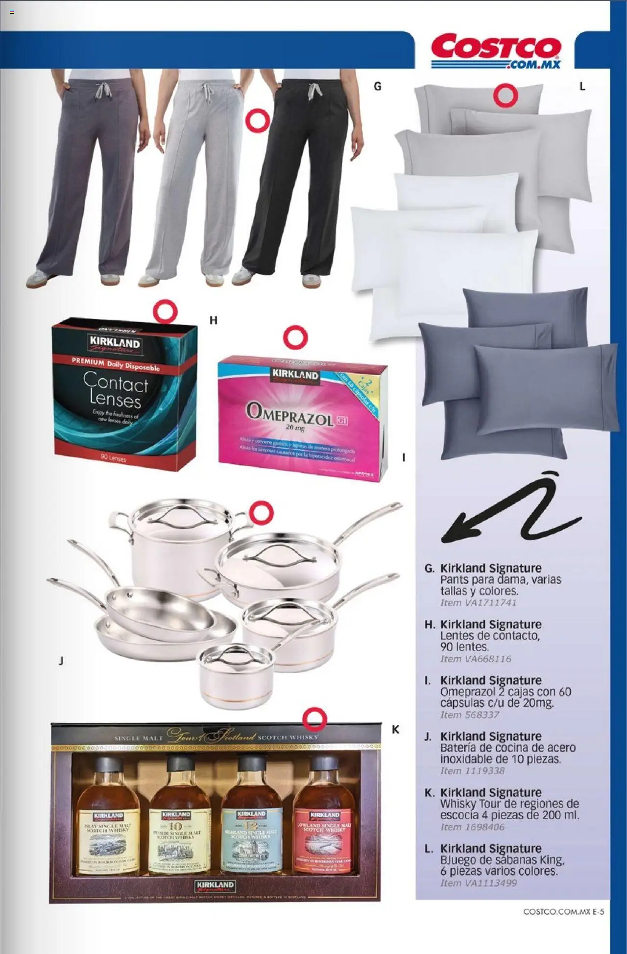 Nuevas ofertas de Costco válidas en toda la República Mexicana desde el 03.10.2025. ¡Encuentra las mejores ofertas en Costco - Revista Octubre! | Página: 105 | Productos: Lentes, Batería, Whisky, Pants