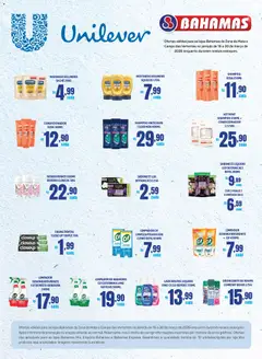 Bahamas Supermercados ofertas Unilever  - Pré-Visualização do folheto da loja Bahamas Supermercados, válido de 16.03.2026 | Página: 1