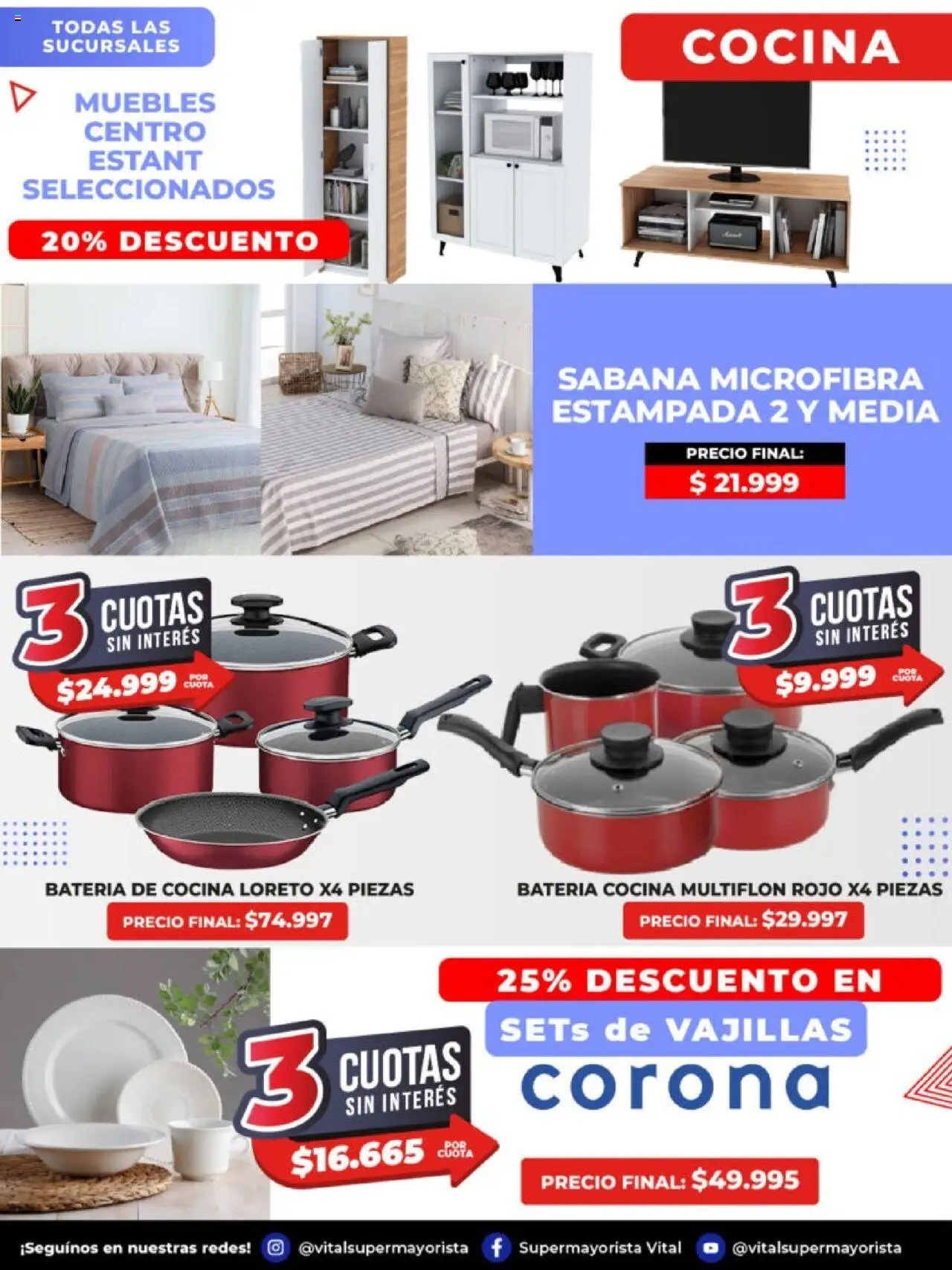 Vital - Ofertas nonfood │ válido desde el 04.08.2025 | Página: 3 | Productos: Cocina, Batería