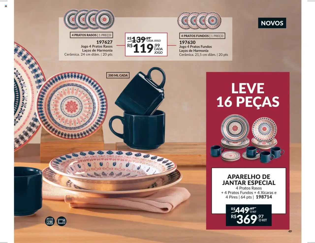 Avon Folheto - válido de 08.07.2025 | Página: 49 | Produtos: Xícaras