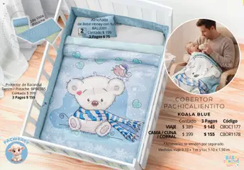Vista previa de Colchas Concord catálogo Baby, nuevo folleto de la tienda, válido en México a partir del 01.05.2026 | Página: 41 | Productos: Cobertor, Cama, Almohada, Cuna