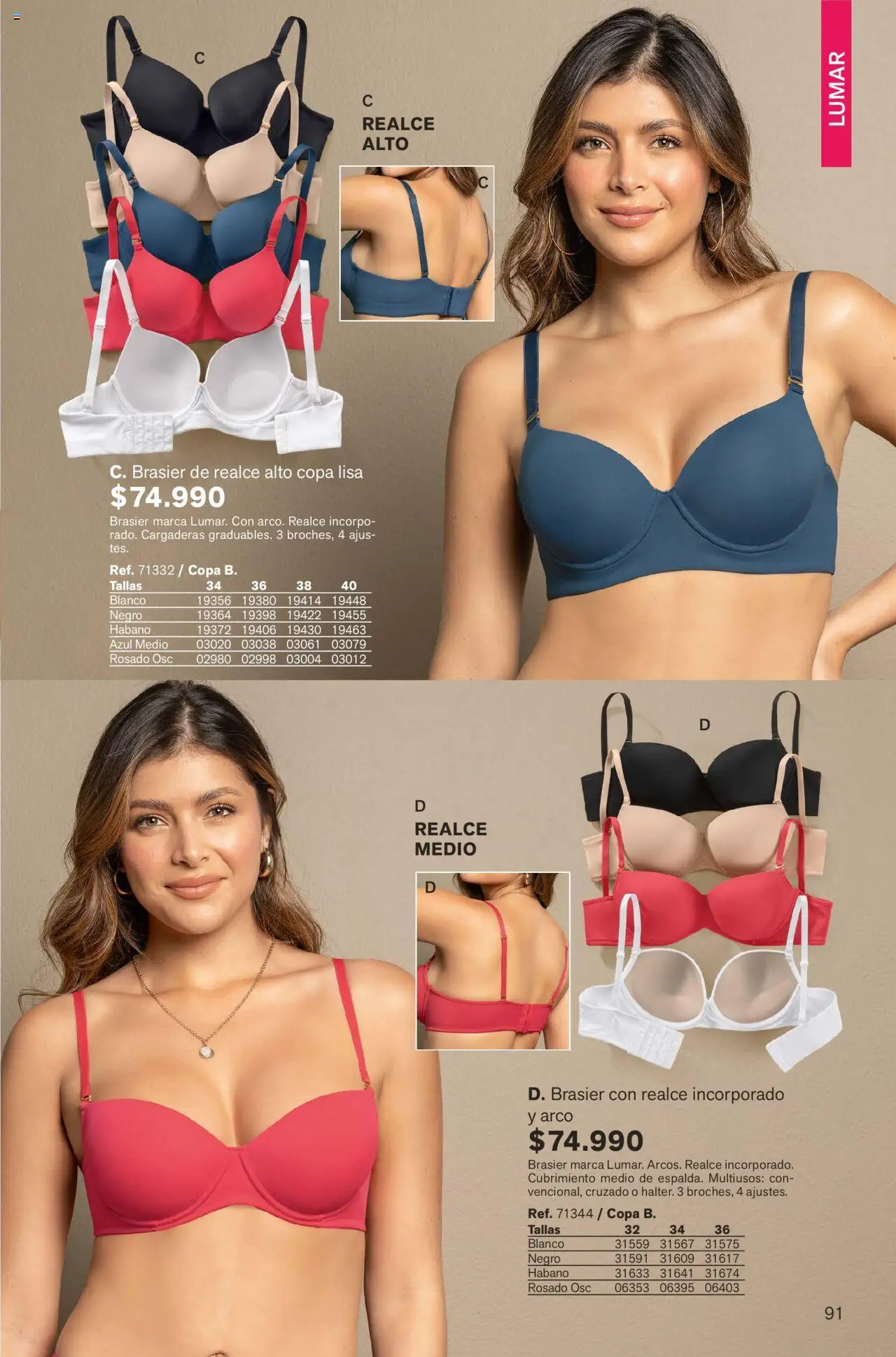 Leonisa revista - valida desde el 01.09.2025 | Página: 91 | Productos: Brasier