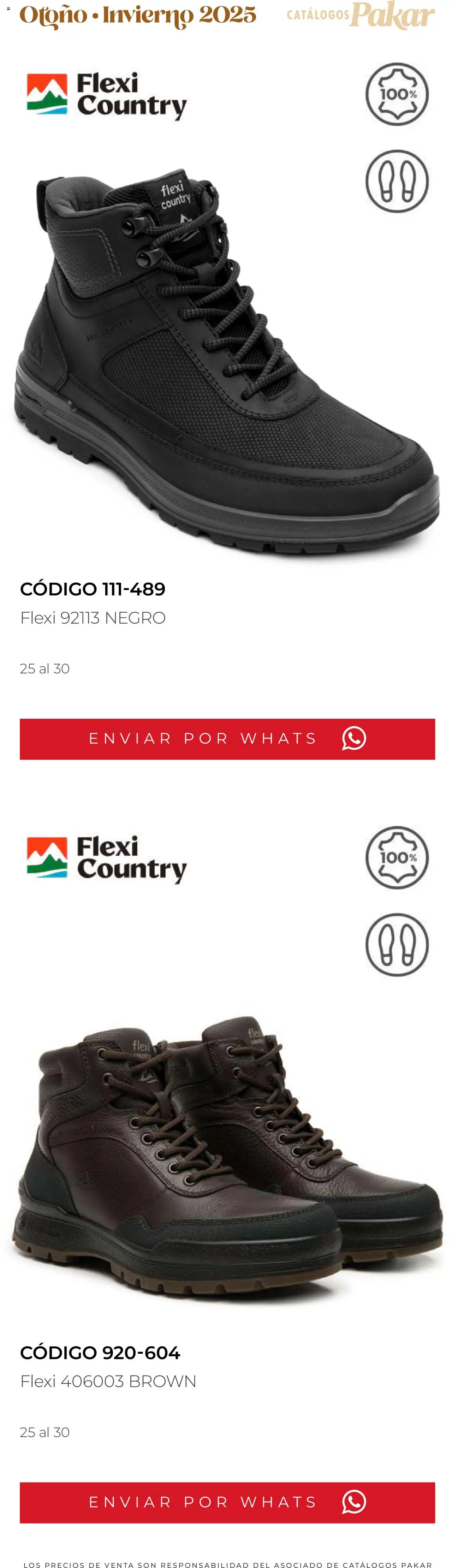 Nuevas ofertas de SC Pakar válidas en toda la República Mexicana desde el 10.10.2025. ¡Encuentra las mejores ofertas en SC Pakar - Catálogo Flexi otoño / invierno! | Página: 211