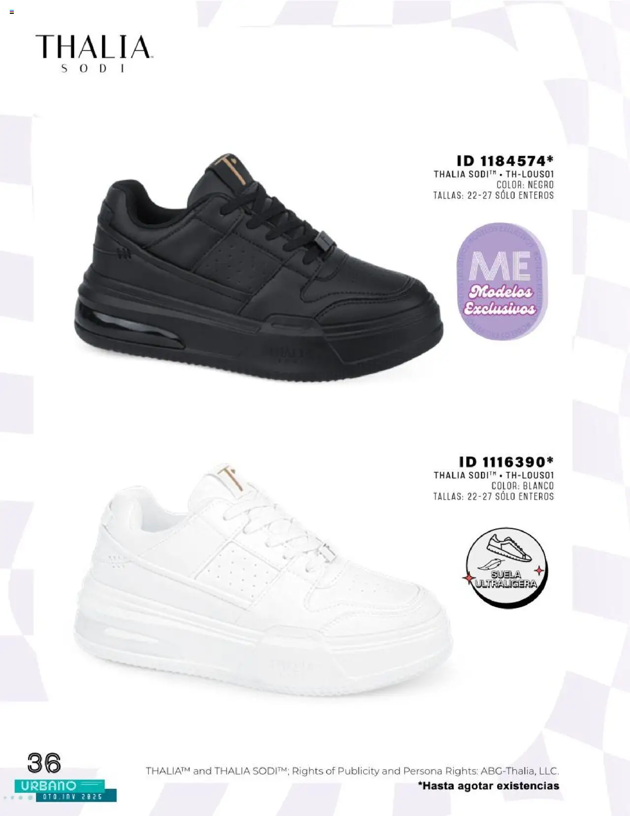 Nuevas ofertas de Price Shoes válidas en toda la República Mexicana desde el 24.07.2025. ¡Encuentra las mejores ofertas en Price Shoes catálogo Urbano otoño / invierno 2025! | Página: 36