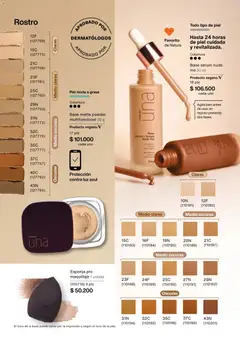 Natura - Catálogo 01A/2026 -  Vista previa de la revista de la tienda Natura valido desde el 02.01.2026 | Página: 50 | Productos: Esponja, Serum, Maquillaje