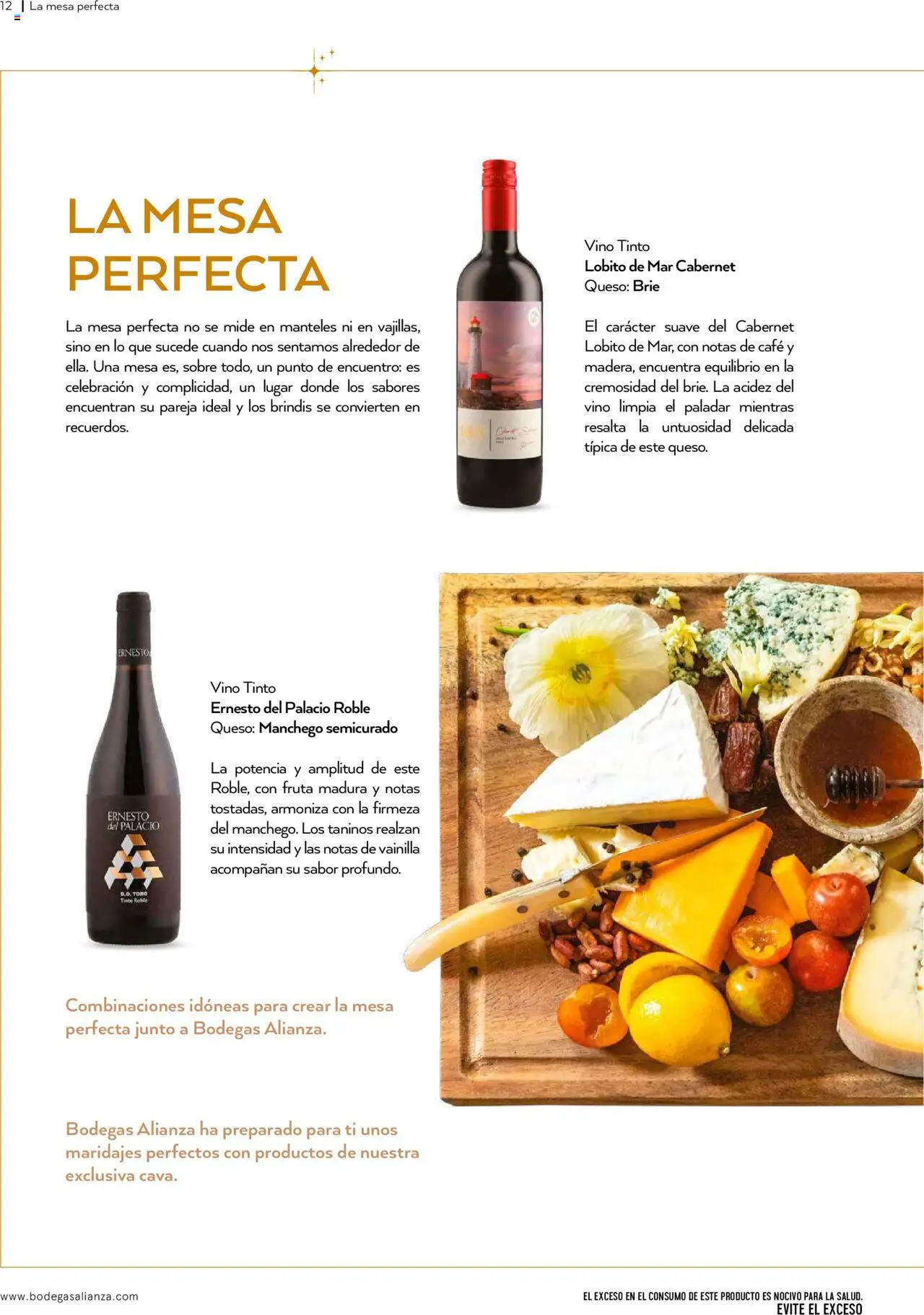 Nuevas ofertas de Bodegas Alianza válidas en toda la República Mexicana desde el 01.10.2025. ¡Encuentra las mejores ofertas en Bodegas Alianza - Catálogo Cava Morada! | Página: 14 | Productos: Queso, Vino, Mesa, Sobre