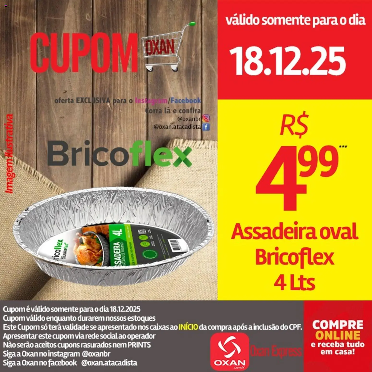 Oxan Atacadista Folheto - válido de 18.12.2025 | Página: 12 | Produtos: Assadeira