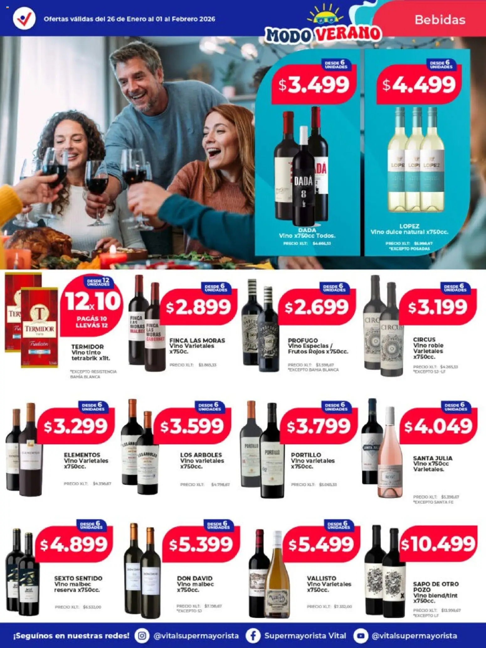 Vital - Ofertas - Neuquén │ válido desde el 26.01.2026 | Página: 15 | Productos: Vino