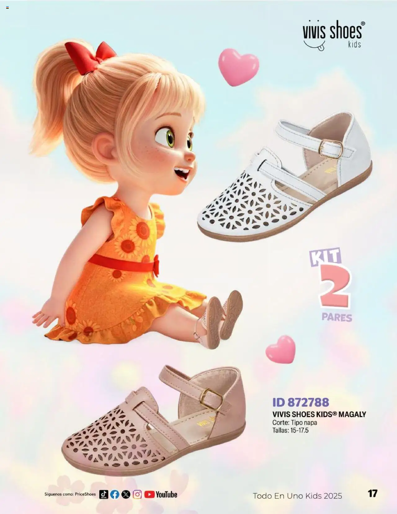 Nuevas ofertas de Price Shoes válidas en toda la República Mexicana desde el 23.04.2025. ¡Encuentra las mejores ofertas en Price Shoes catálogo Kids! | Página: 17
