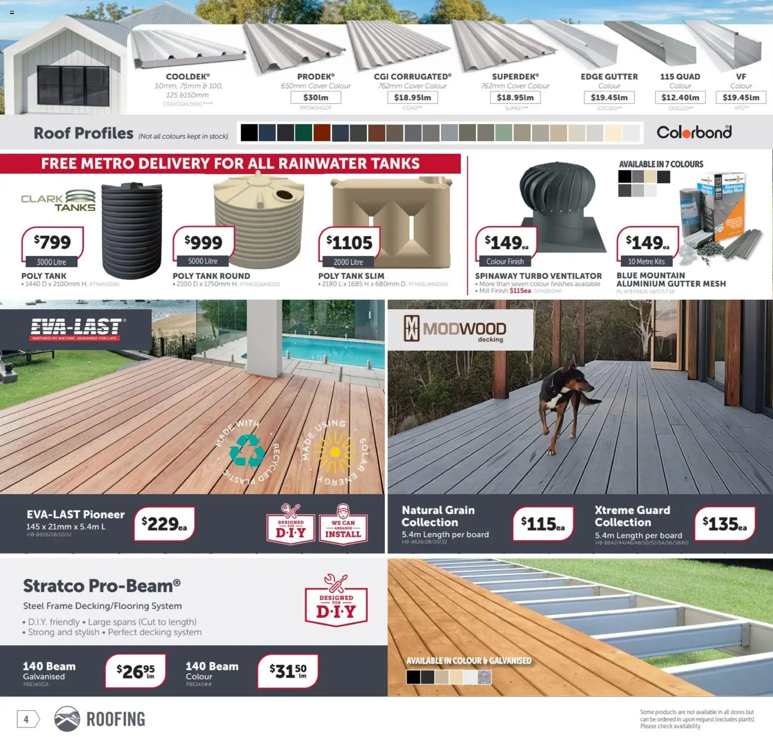 Stratco catalogue - valid from 23.01.2026 | Page: 4 | Products: Kits, Decking