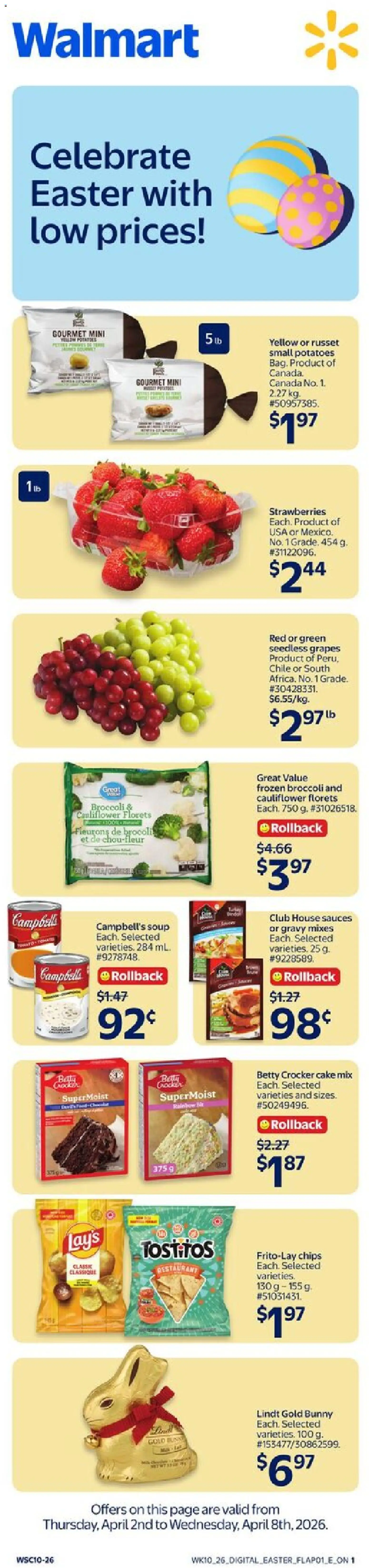 Walmart flyer valid from 02.04.2026 | Page: 2
