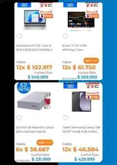 Vista previa Pardo catálogo válido desde el 27.10.2025 | Página: 7 | Productos: Colchón, Tablet, Notebook