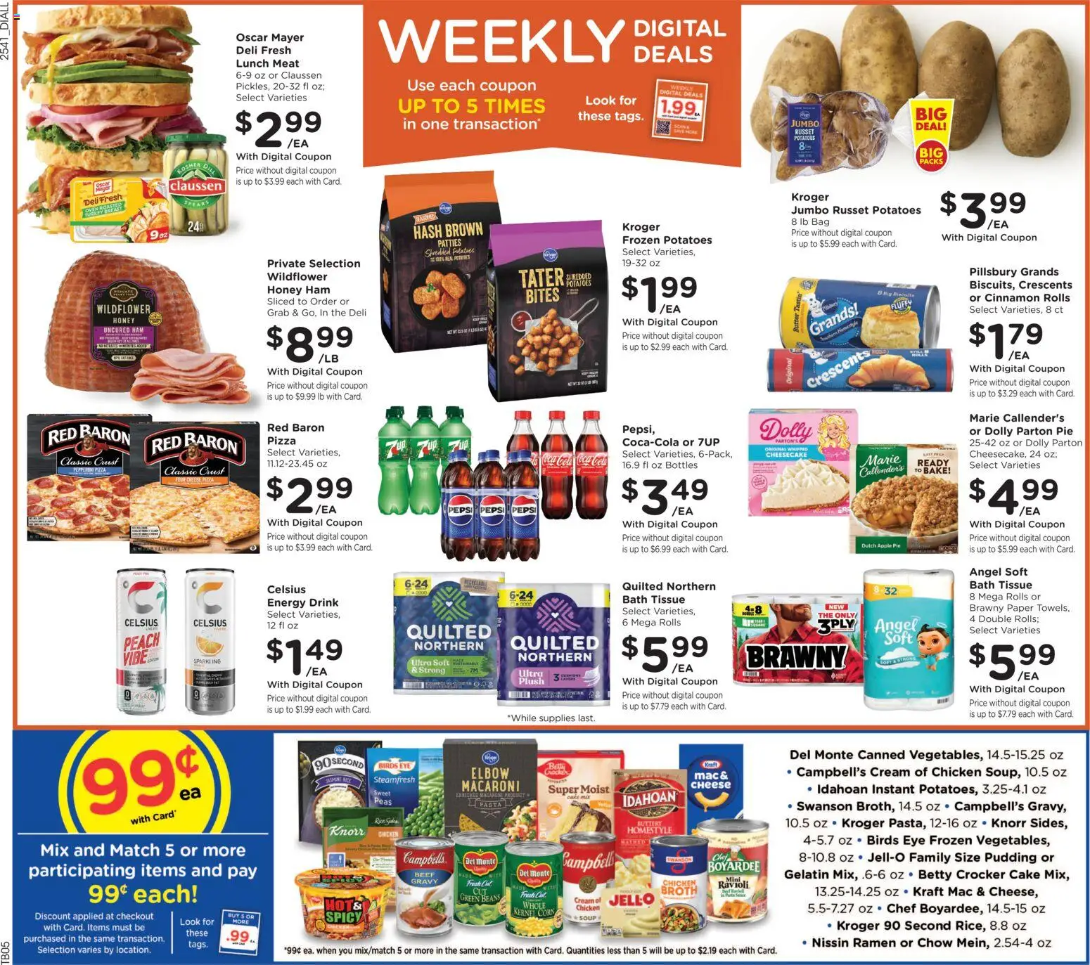 Dillons Weekly Ad - KS - valid from 12.11.2025 | Page: 2 | Products: Bath, Cheese, Rice, Potatoes