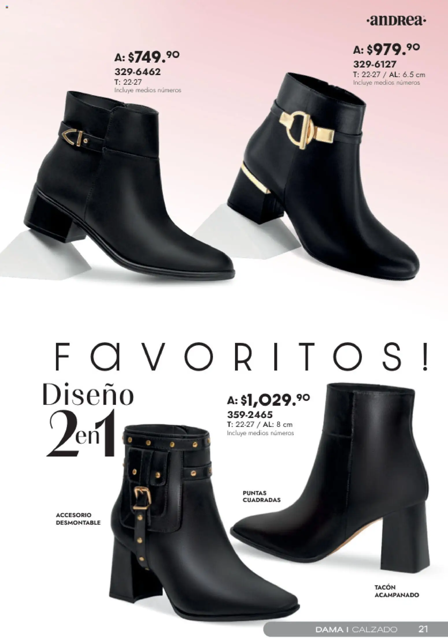 Nuevas ofertas de Andrea válidas en toda la República Mexicana desde el 15.02.2026. ¡Encuentra las mejores ofertas en Andrea catálogo Top Selection! | Página: 21