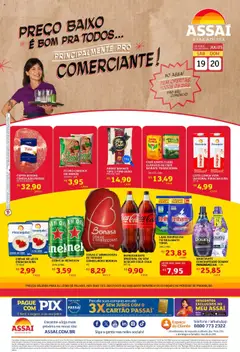 Encarte Assaí Atacadista - TO - Pré-Visualização do folheto da loja Assaí Atacadista, válido de 19.07.2025