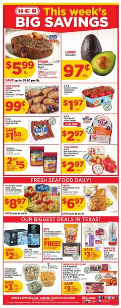 Preview of H-E-B weekly ads valid from 03.12.2025