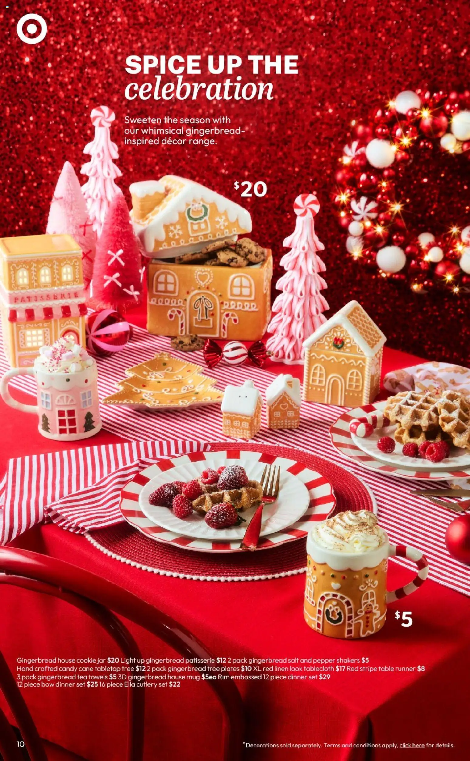 Target catalogue - valid from 23.10.2025 | Page: 10 | Products: Decor, Towels, Table runner, Salt