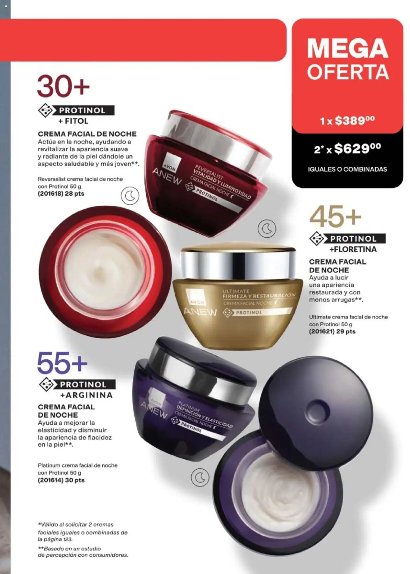 Nuevas ofertas de AVON válidas en toda la República Mexicana desde el 24.04.2026. ¡Encuentra las mejores ofertas en AVON campaña 7 2026! | Página: 123 | Productos: Crema, Radiante
