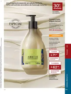 Natura - Ciclo 04/2026 - Pré-Visualização do folheto da loja Natura, válido de 19.02.2026 | Página: 113 | Produtos: Maracujá, Fragrância, Desodorante, Creme