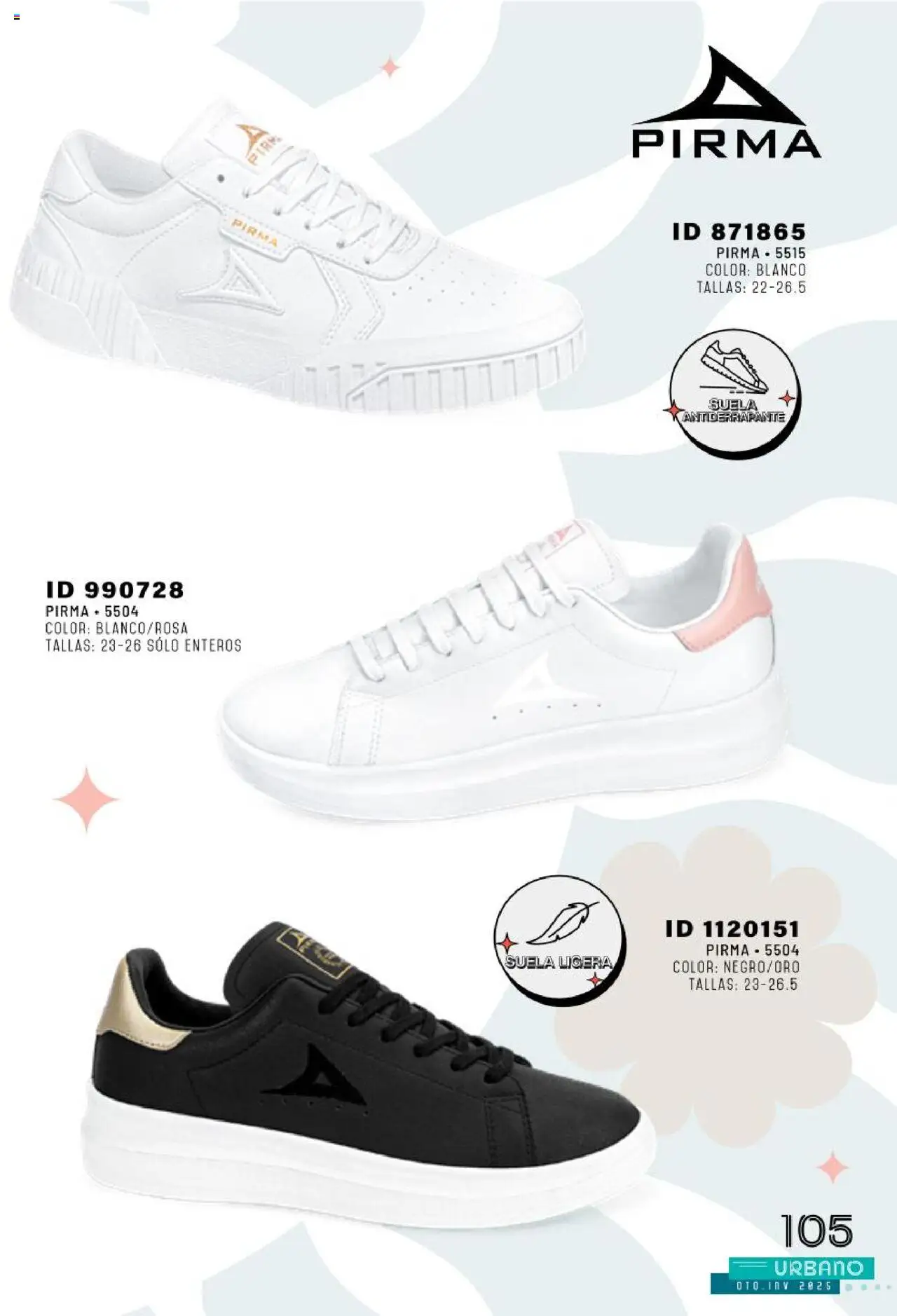 Nuevas ofertas de Price Shoes válidas en toda la República Mexicana desde el 24.07.2025. ¡Encuentra las mejores ofertas en Price Shoes catálogo Urbano otoño / invierno 2025! | Página: 105