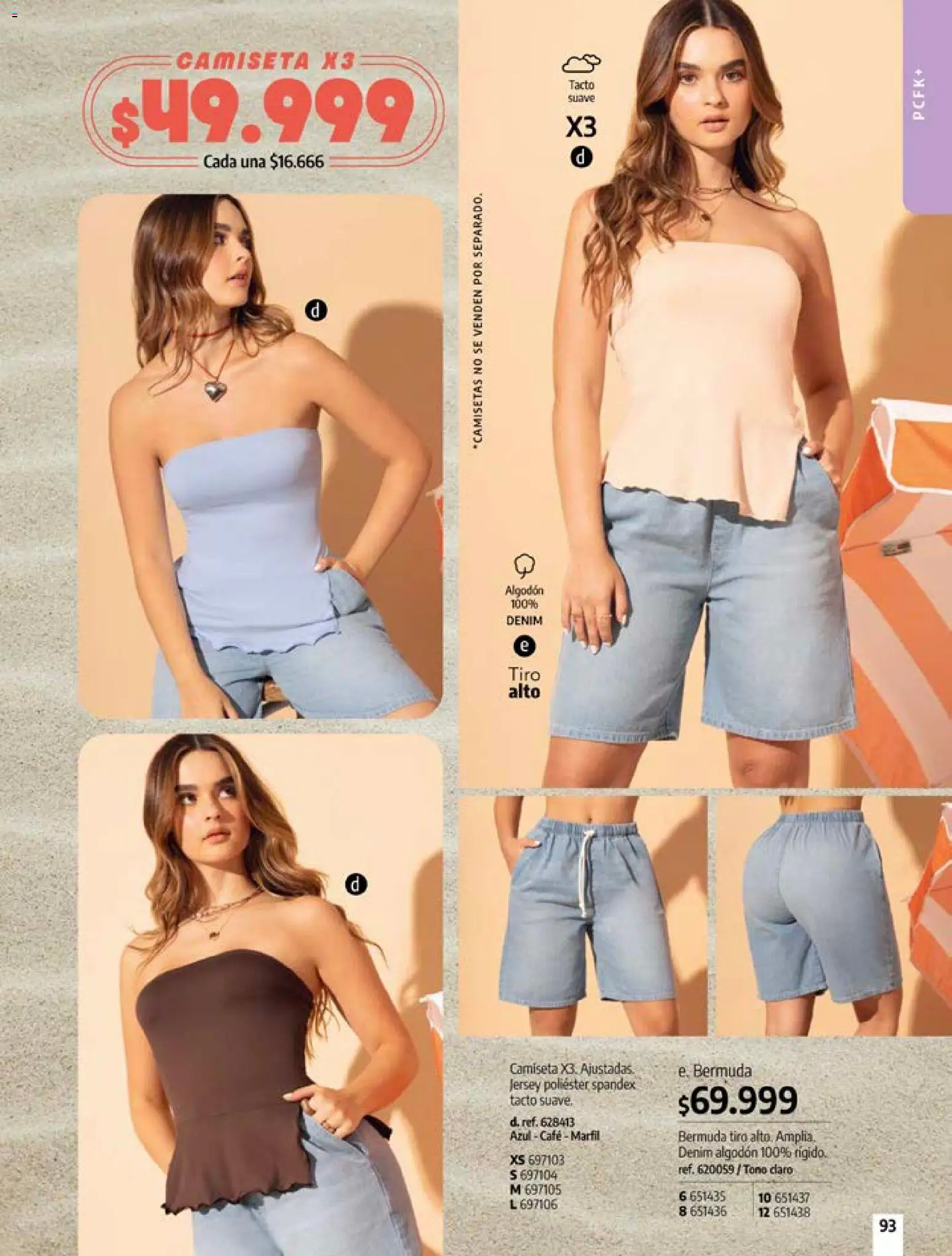 Pacifika revista - valida desde el 24.04.2026 | Página: 93 | Productos: Algodón, Bermuda, Camiseta, Café