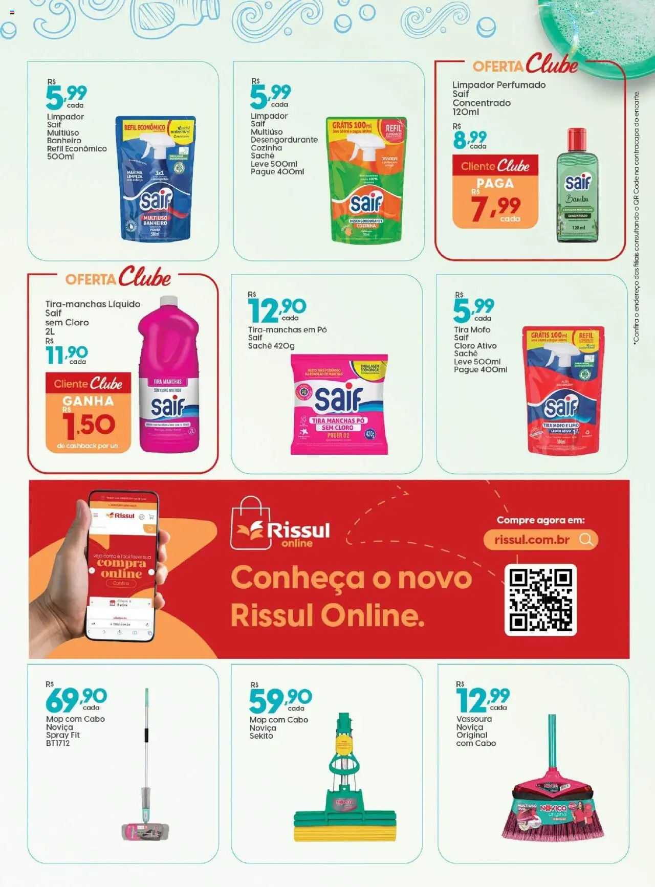 Rissul Folheto - válido de 16.09.2025 | Página: 3 | Produtos: Pó, Cloro, Tira manchas, Desengordurante