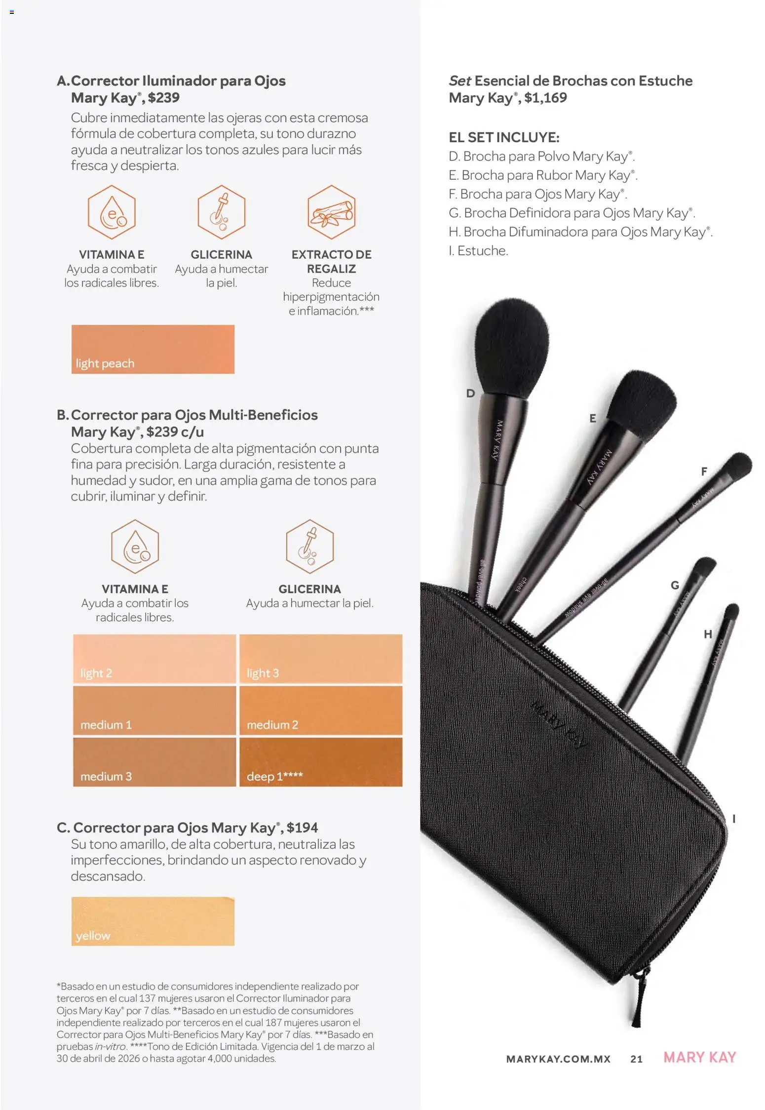 Nuevas ofertas de Mary Kay válidas en toda la República Mexicana desde el 01.03.2026. ¡Encuentra las mejores ofertas en Mary Kay catálogo! | Página: 21