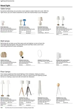 Preview of IKEA weekly ads valid from 01.03.2025 | Page: 168 | Products: Table, Lamp