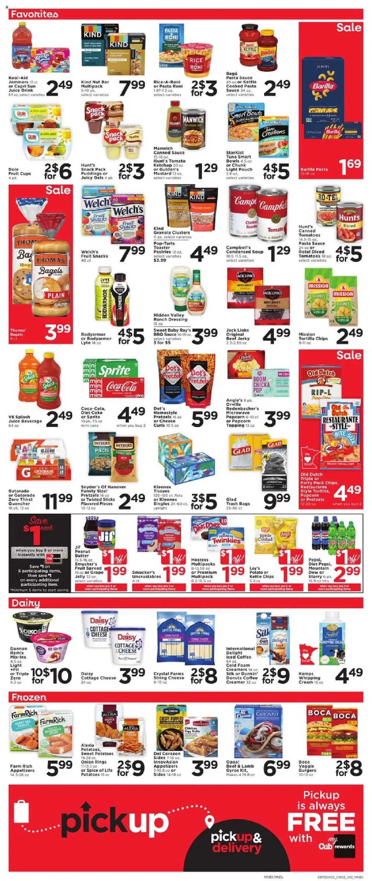 Cub Foods Weekly Savings - MN - valid from 17.08.2025 | Page: 5 | Products: Toaster, Microwave, Tomatoes, Kettle