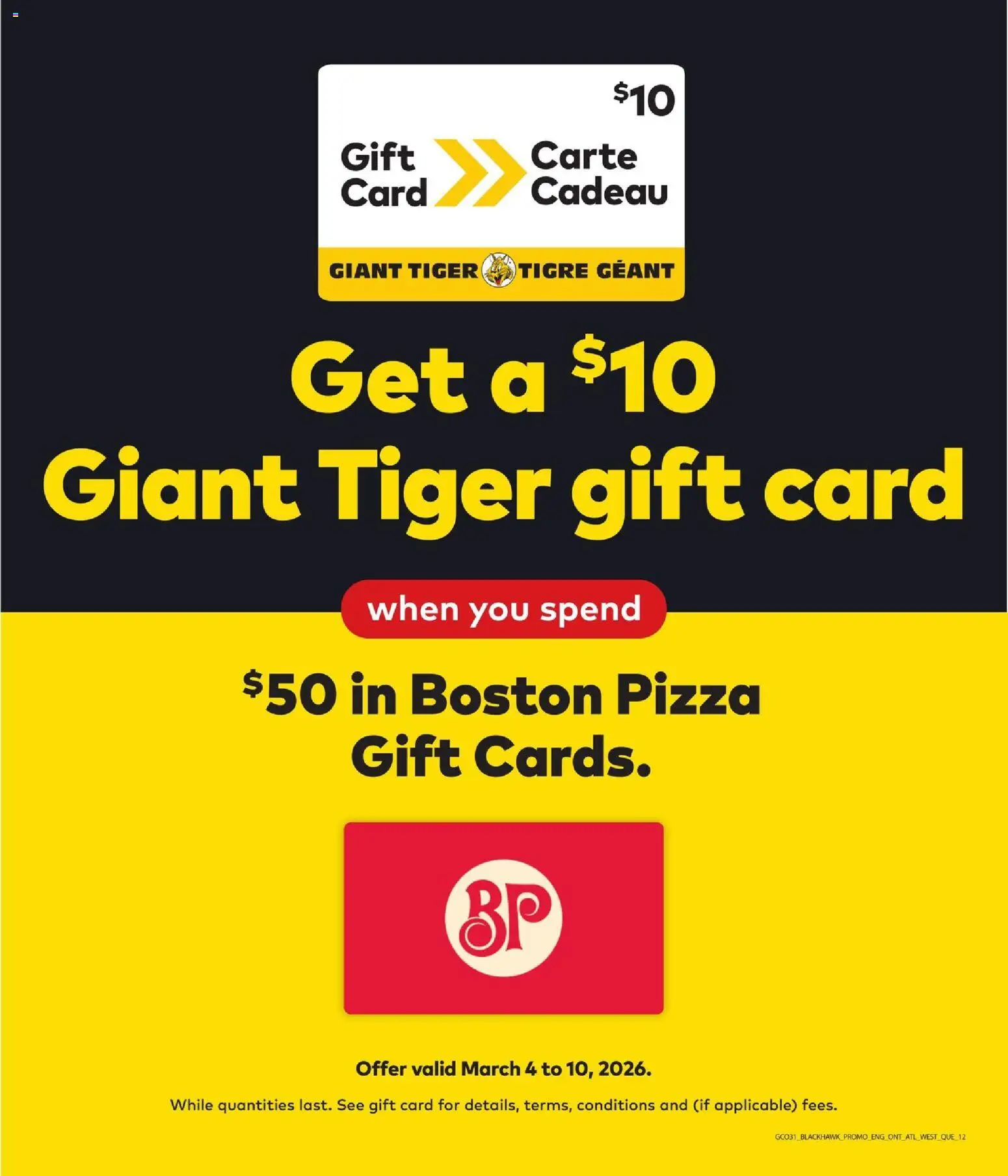 Giant Tiger flyer valid from 04.03.2026 | Page: 14 | Products: Pizza