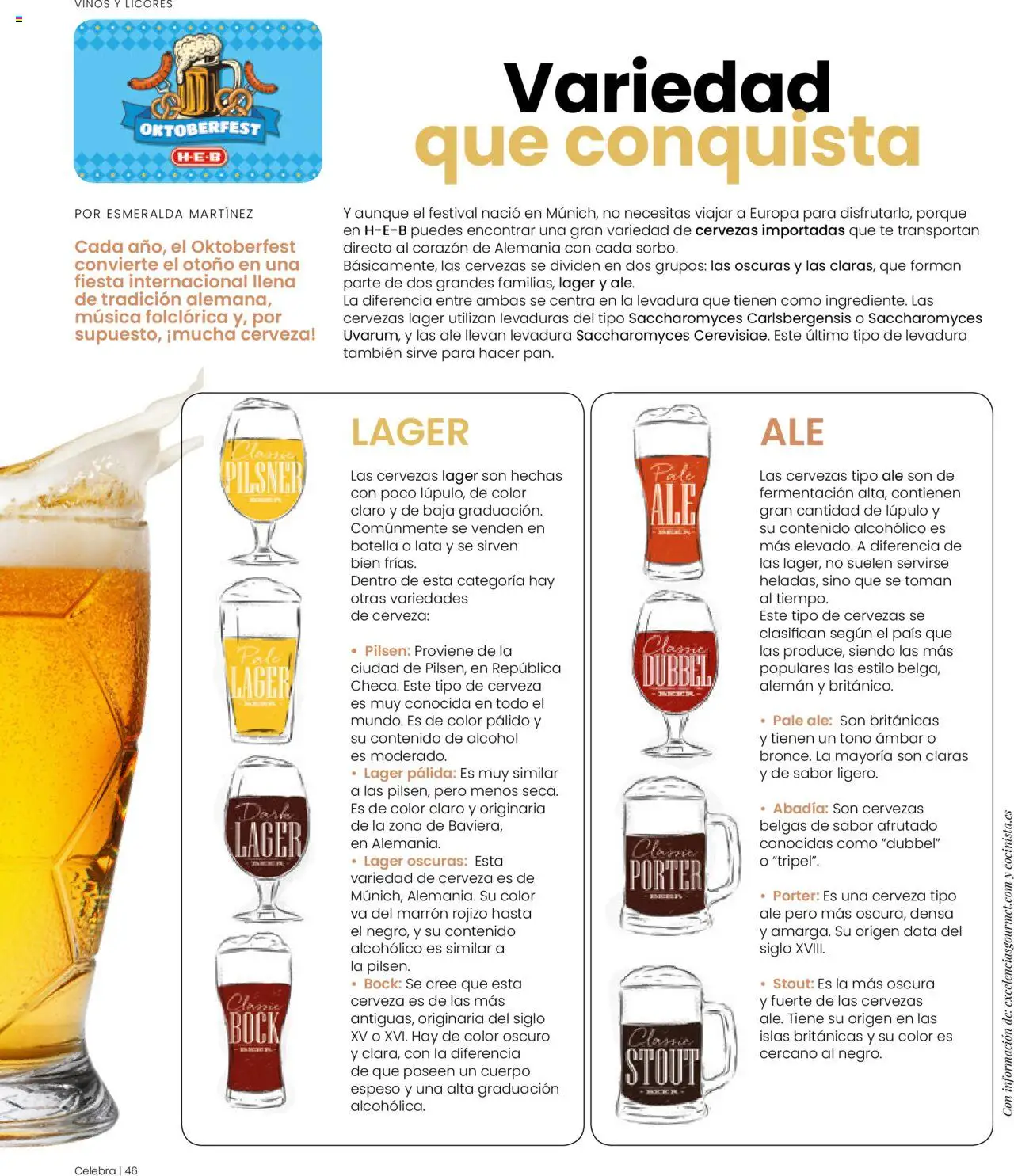 Nuevas ofertas de H-E-B válidas en toda la República Mexicana desde el 11.09.2025. ¡Encuentra las mejores ofertas en H-E-B - Revista Septiembre! | Página: 46 | Productos: Cerveza, Botella, Té