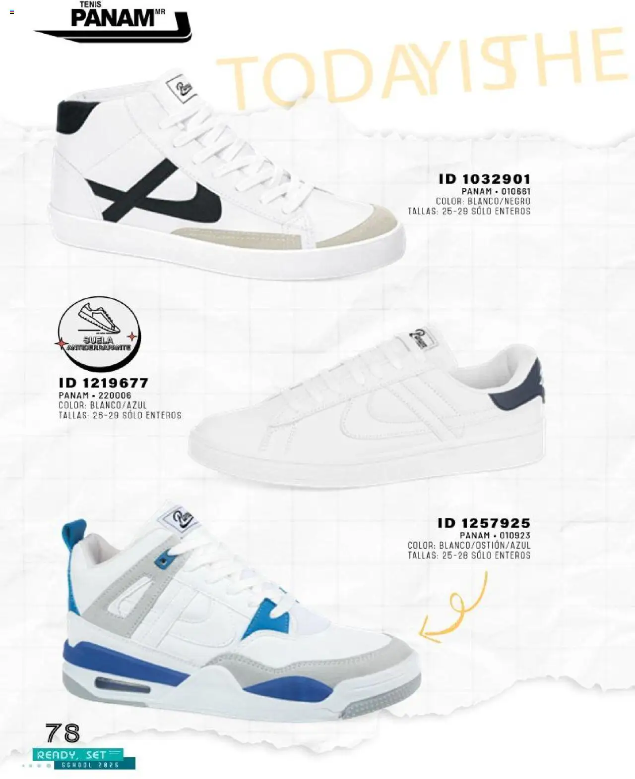 Nuevas ofertas de Price Shoes válidas en toda la República Mexicana desde el 26.08.2025. ¡Encuentra las mejores ofertas en Price Shoes - Catálogo Ready for School ! | Página: 78 | Productos: Tenis