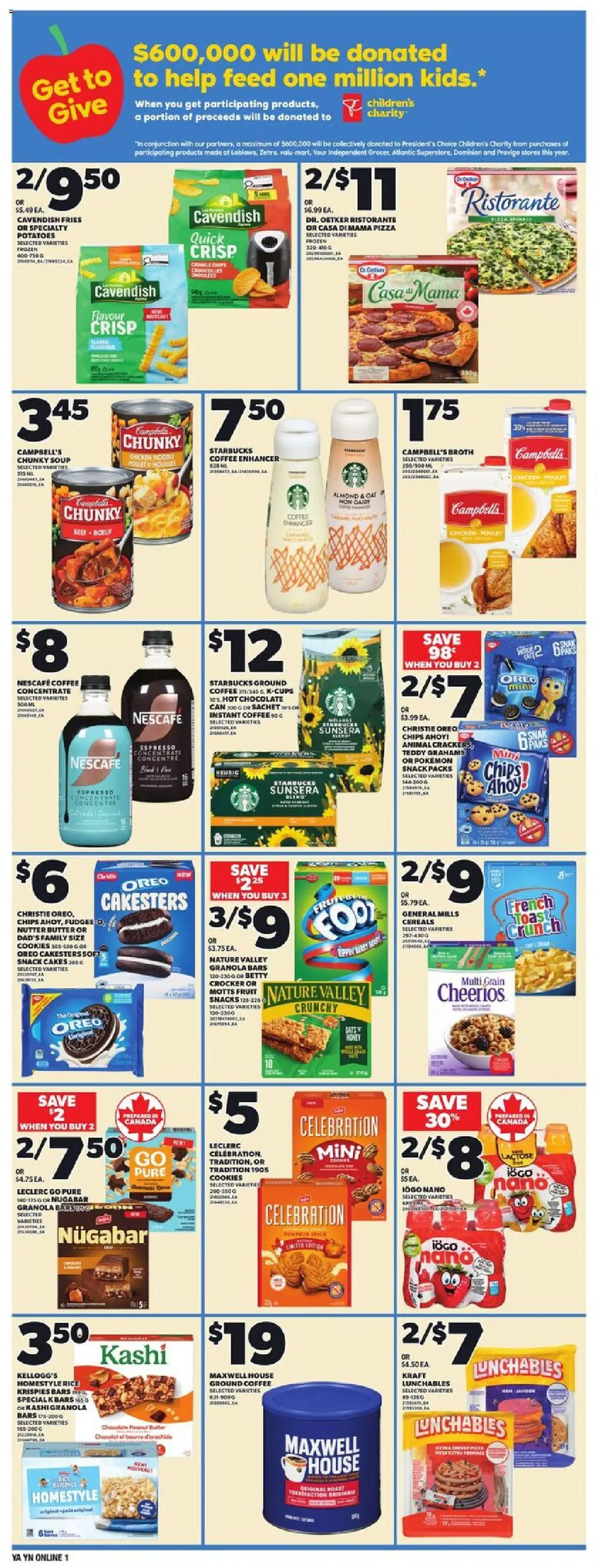 Independent Grocer flyer valid from 16.10.2025 | Page: 6 | Products: Chips, Potatoes, Pumpkin, Chicken