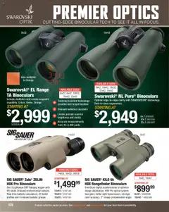 Preview of Cabela's weekly ads valid from 11.08.2025 | Page: 578 | Products: Binocular, Rangefinder, Calculator