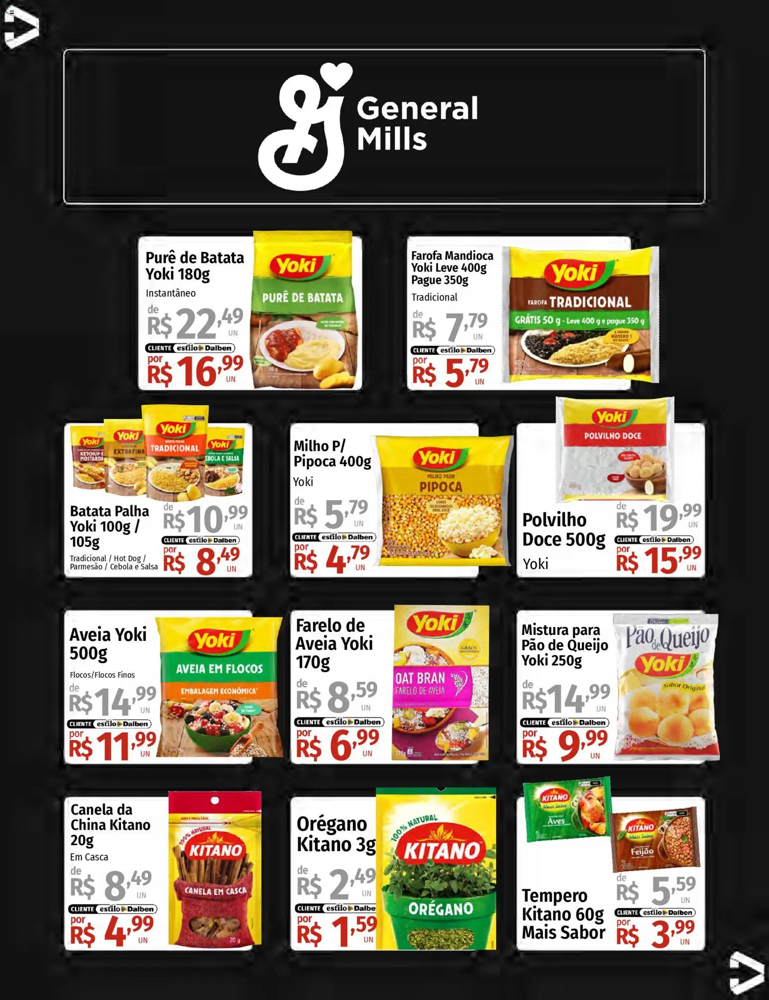 Supermercado Dalben Folheto - válido de 13.11.2025 | Página: 9 | Produtos: Cebola, Parmesão, Farofa, Pão de queijo