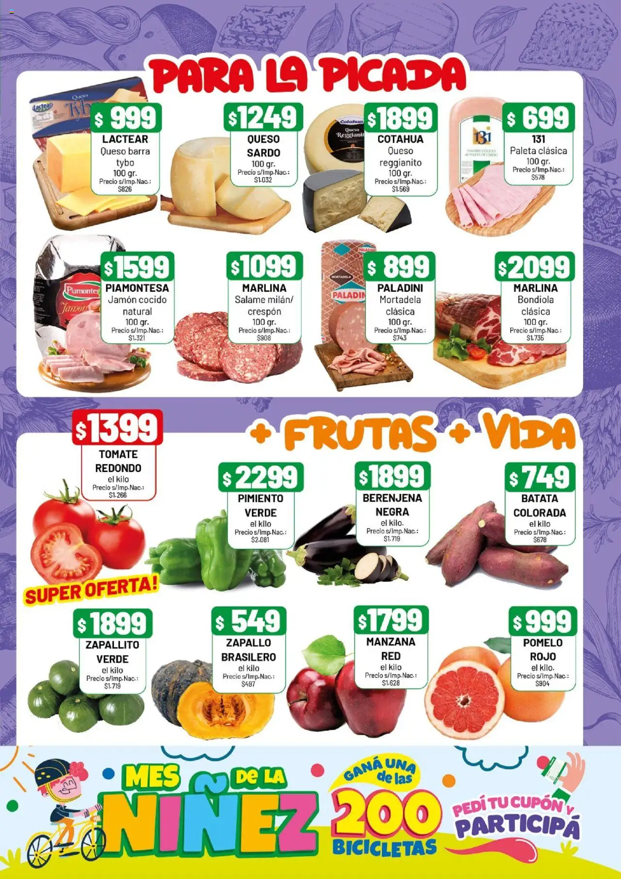 Almacor catálogo │ válido desde el 07.08.2025 | Página: 3 | Productos: Jamón cocido, Tomate, Manzana, Pomelo