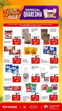 Semar Supermercado ofertas Especial Quaresma - Pré-Visualização do folheto da loja Semar Supermercado, válido de 11.03.2026 | Página: 2