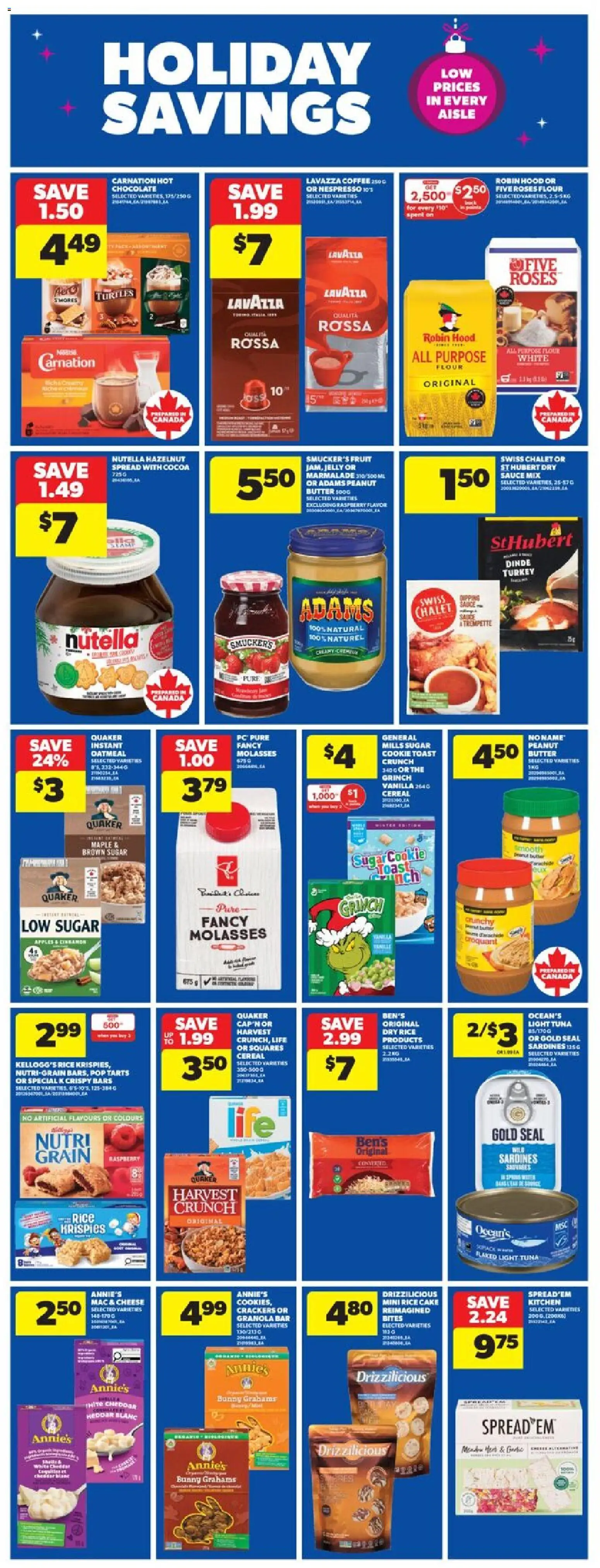 Real Canadian Superstore flyer valid from 11.12.2025 | Page: 21 | Products: Rice, PC, Cheese, Coffee