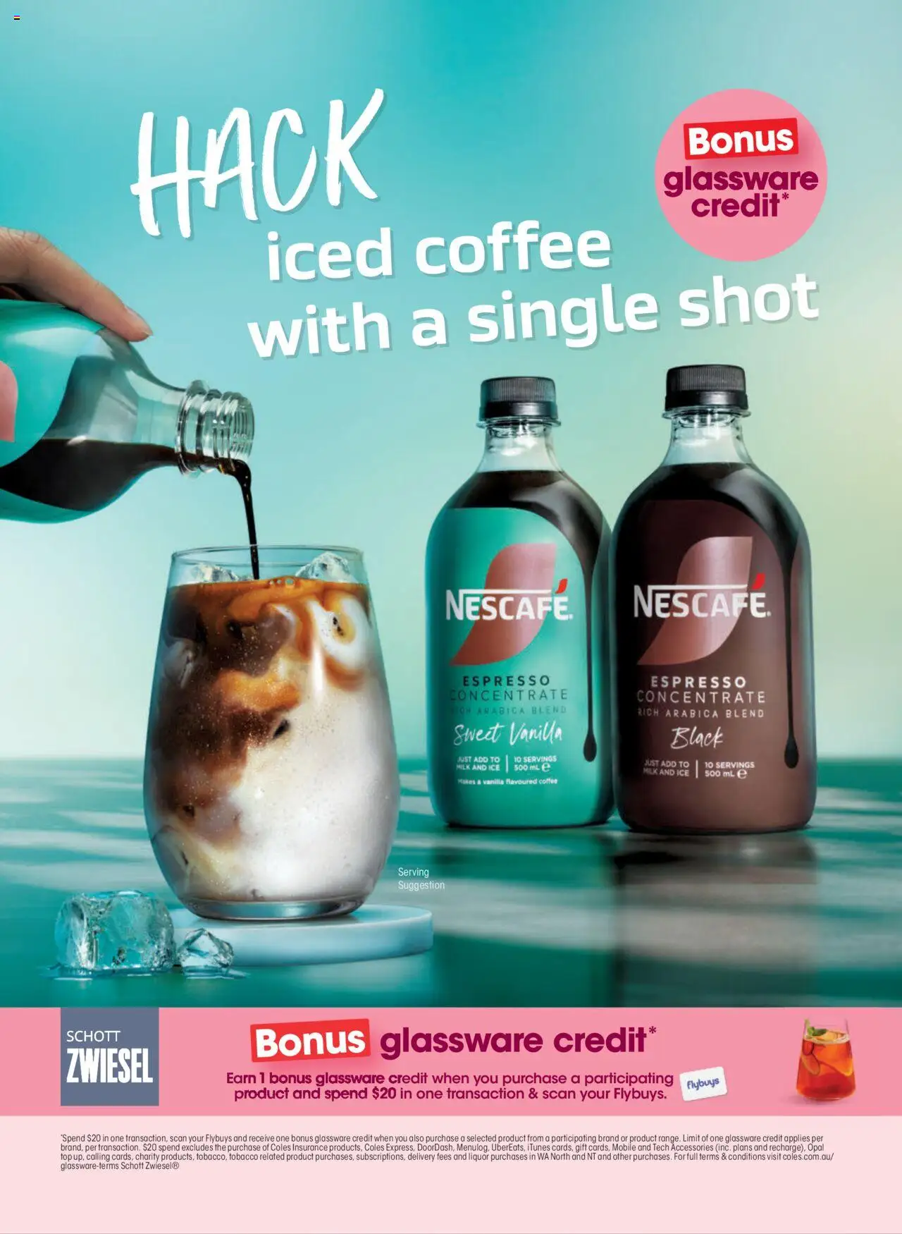 Coles catalogue - valid from 06.10.2025 | Page: 54 | Products: Coffee, Glassware, Accessories, Mobile