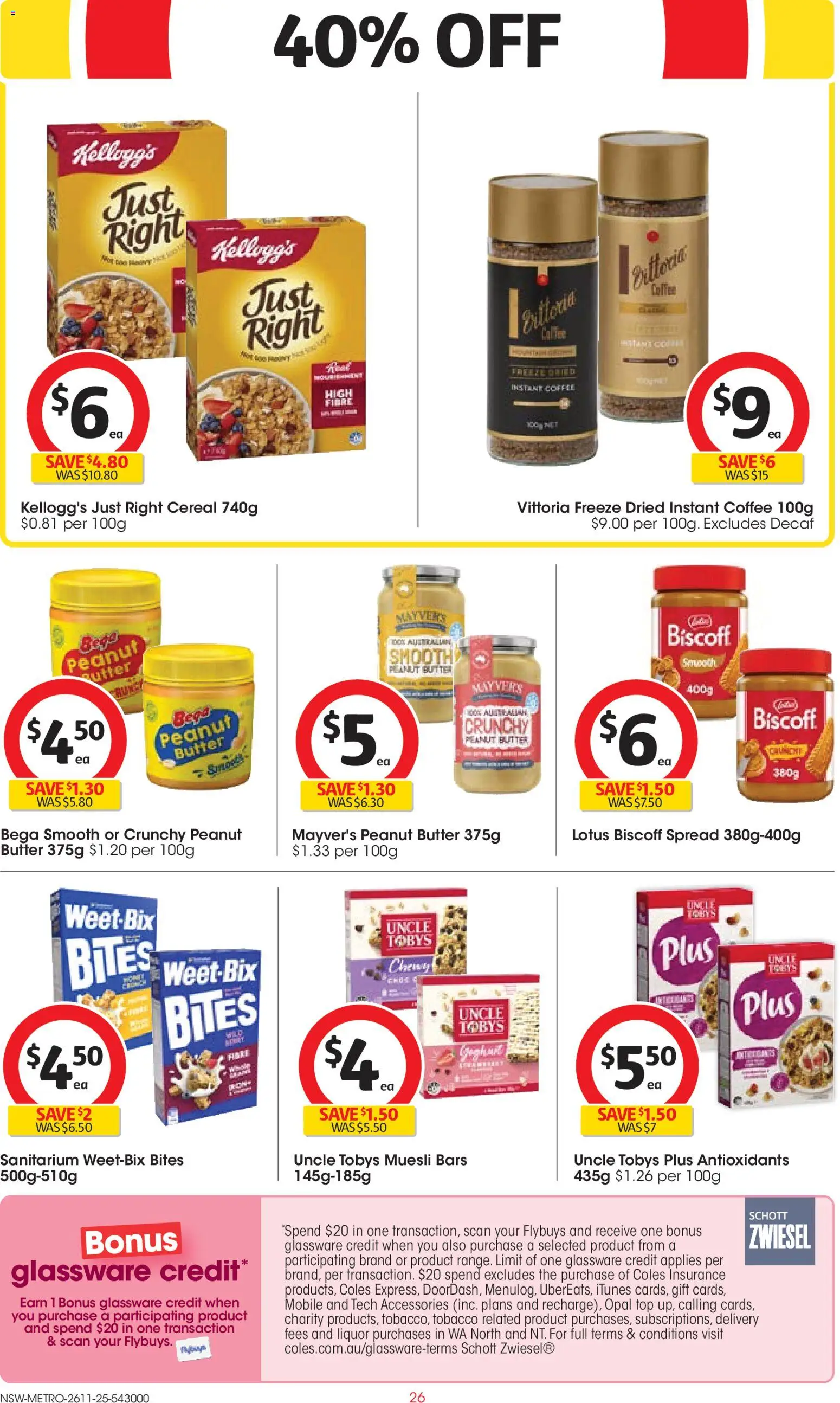 Coles catalogue - valid from 26.11.2025 | Page: 26 | Products: Butter, Coffee, Accessories, Mobile