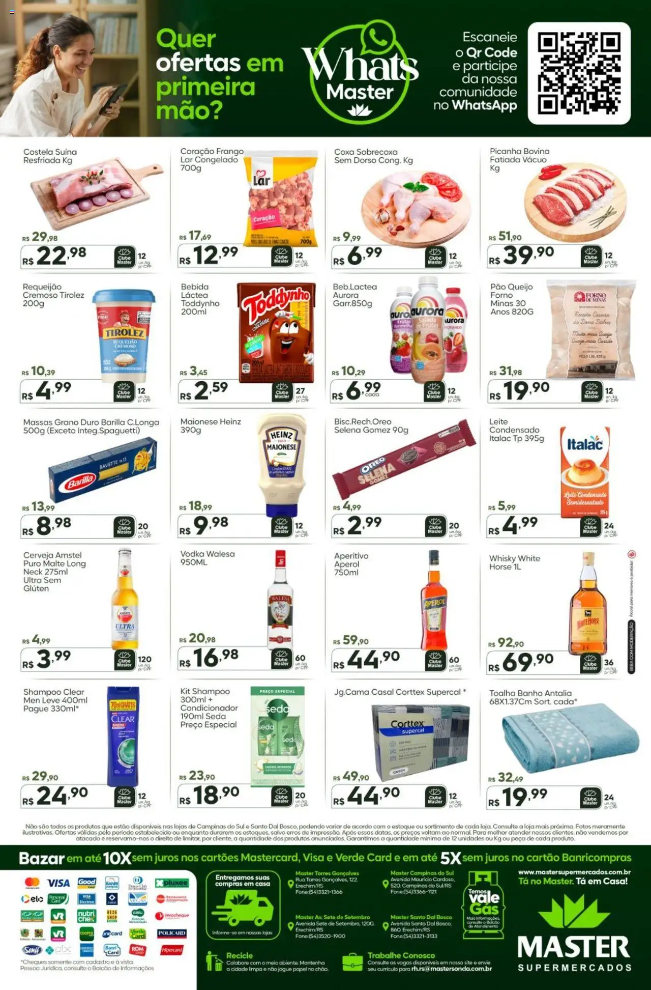Master Folheto - válido de 26.09.2025 | Página: 2 | Produtos: Forno, Shampoo, Cálcio, Vodka
