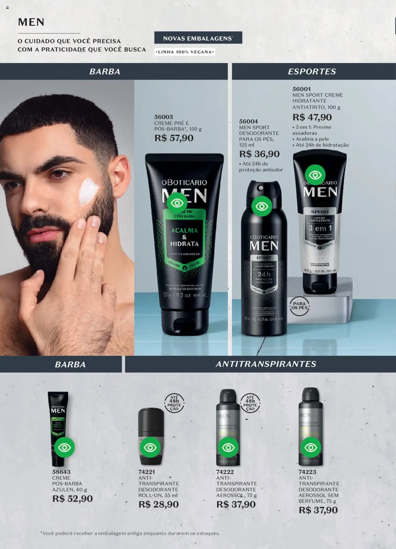O Boticário Folheto - válido de 11.08.2025 | Página: 173 | Produtos: Desodorante, Creme