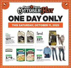 Preview of Mills Fleet Farm weekly ads valid from 09.10.2025