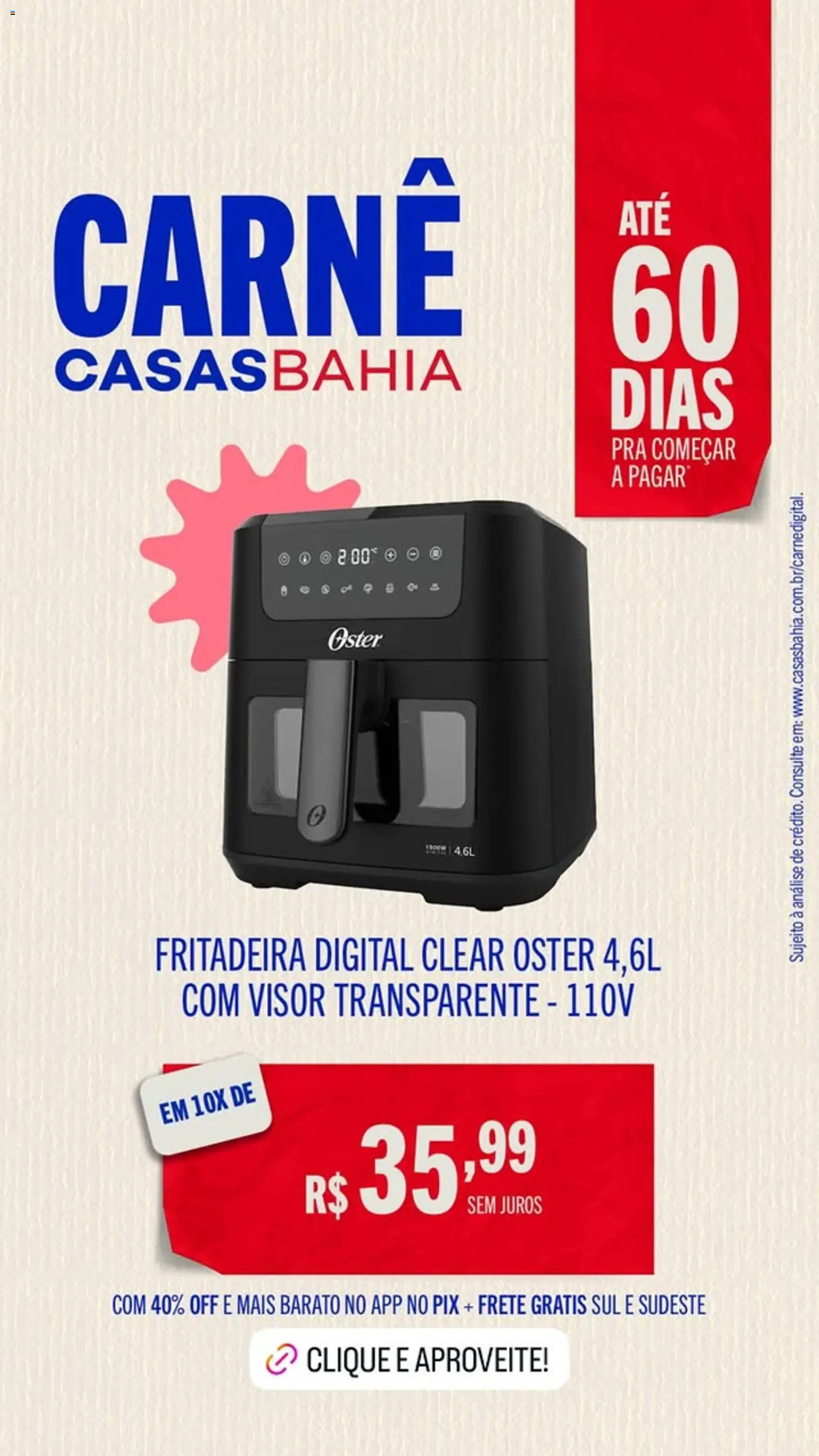 Casas Bahia Folheto - válido de 24.10.2025 | Página: 2 | Produtos: Carne