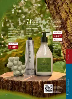 Natura - Ciclo 03/2026 - Pré-Visualização do folheto da loja Natura, válido de 04.02.2026 | Página: 119 | Produtos: Desodorante, Caixa, Sabonete, Massageador
